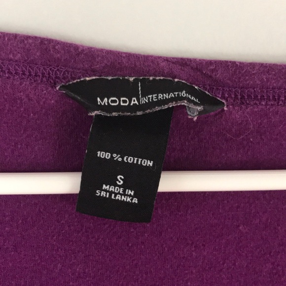 Purple v-neck t-shirt Victoria’s Secret - Picture 3 of 5